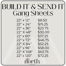 Load image into Gallery viewer, Build It & Send It Custom DTF Gang Sheets