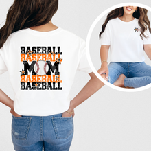 Load image into Gallery viewer, Baseball Mom Stacked Stars