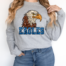 Load image into Gallery viewer, Eagles Sequin Mascot
