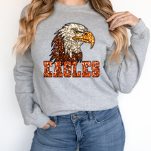 Load image into Gallery viewer, Eagles Sequin Mascot