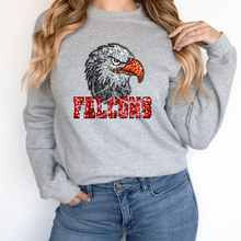 Load image into Gallery viewer, Falcons Sequin Mascot