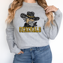 Load image into Gallery viewer, Generals Sequin Mascot