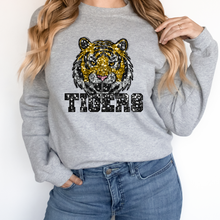 Load image into Gallery viewer, Golden Tiger Sequin Mascot