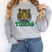 Load image into Gallery viewer, Golden Tiger Sequin Mascot