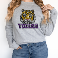 Load image into Gallery viewer, Golden Tiger Sequin Mascot