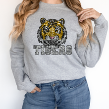 Load image into Gallery viewer, Golden Tiger Sequin Mascot