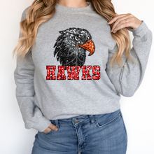 Load image into Gallery viewer, Hawks Sequin Mascot