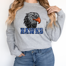 Load image into Gallery viewer, Hawks Sequin Mascot