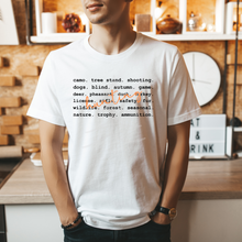Load image into Gallery viewer, Hunting Typography Words