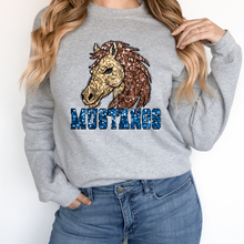 Load image into Gallery viewer, Mustangs Sequin Mascot