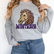 Load image into Gallery viewer, Mustangs Sequin Mascot