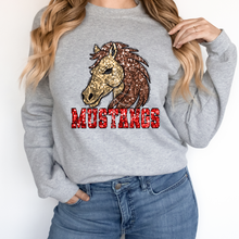 Load image into Gallery viewer, Mustangs Sequin Mascot