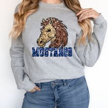Load image into Gallery viewer, Mustangs Sequin Mascot