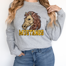 Load image into Gallery viewer, Mustangs Sequin Mascot