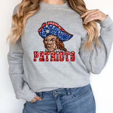 Load image into Gallery viewer, Patriots Sequin Mascot