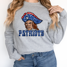 Load image into Gallery viewer, Patriots Sequin Mascot