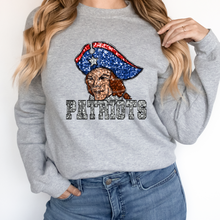 Load image into Gallery viewer, Patriots Sequin Mascot