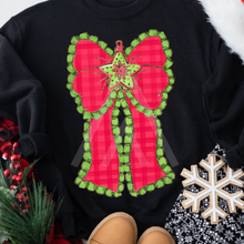 Load image into Gallery viewer, Plaid Christmas Bow