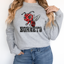 Load image into Gallery viewer, Hornets Sequin Mascot- Red