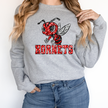 Load image into Gallery viewer, Hornets Sequin Mascot- Red