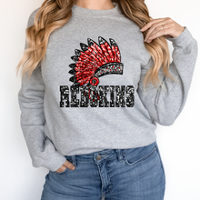 Load image into Gallery viewer, Redskins Sequin Mascot