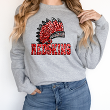 Load image into Gallery viewer, Redskins Sequin Mascot