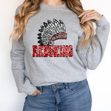 Load image into Gallery viewer, Redskins Sequin Mascot