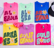 Load image into Gallery viewer, Retro Flower States