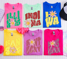 Load image into Gallery viewer, Retro Flower States