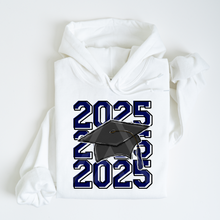 Load image into Gallery viewer, Stacked Grad Cap 2025