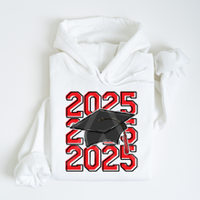 Load image into Gallery viewer, Stacked Grad Cap 2025