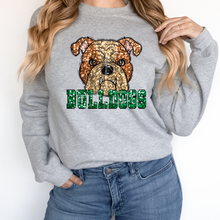 Load image into Gallery viewer, Tan Bulldogs Sequin Mascot