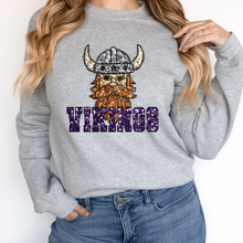 Load image into Gallery viewer, Vikings Sequin Mascot
