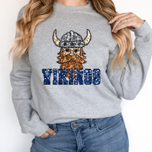 Load image into Gallery viewer, Vikings Sequin Mascot