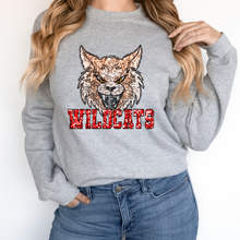 Load image into Gallery viewer, Wildcats Sequin Mascot