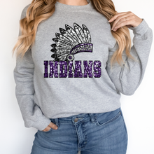 Load image into Gallery viewer, Indians Sequin Mascot