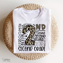 Load image into Gallery viewer, Leopard Grades Typography