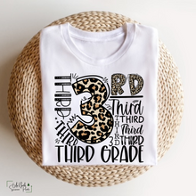 Load image into Gallery viewer, Leopard Grades Typography