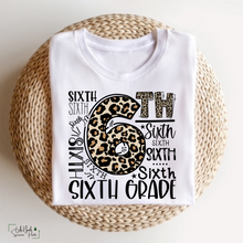 Load image into Gallery viewer, Leopard Grades Typography