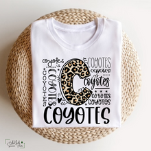 Load image into Gallery viewer, Leopard Mascot Typography