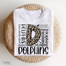 Load image into Gallery viewer, Leopard Mascot Typography