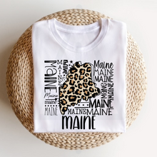Load image into Gallery viewer, Leopard State Typography