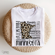 Load image into Gallery viewer, Leopard State Typography