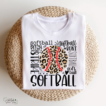 Load image into Gallery viewer, Leopard Sports Typography