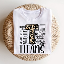 Load image into Gallery viewer, Leopard Mascot Typography