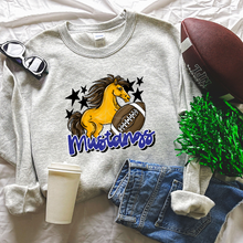 Load image into Gallery viewer, Mustangs Football Mascot