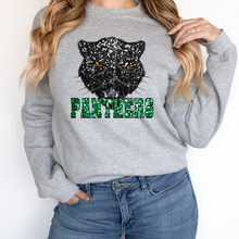 Load image into Gallery viewer, Panthers Sequin Mascot