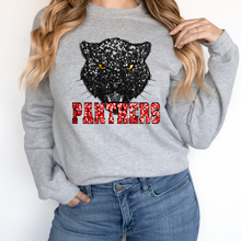 Load image into Gallery viewer, Panthers Sequin Mascot