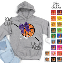 Load image into Gallery viewer, Bow Glitter Basketball *UNSP EXCLUSIVE*