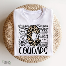 Load image into Gallery viewer, Leopard Mascot Typography